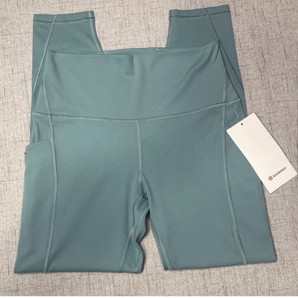 Lululemon Align High Rise Pant with Pockets 25"
Tidewater Teal - NEW